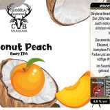 Coconut Peach Etikett